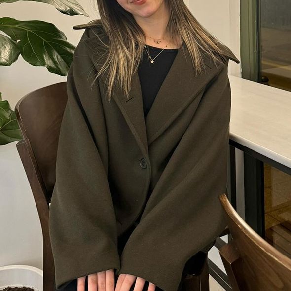 CroppedOversizedCoat_OliveGreen